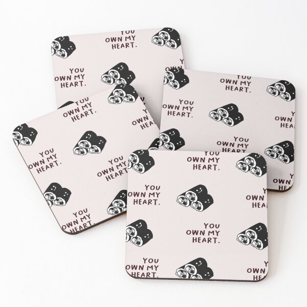Item preview, You own my heart | Cute Character Illustrations | Simple & Sweet Designs designed and sold by RM-Journey.