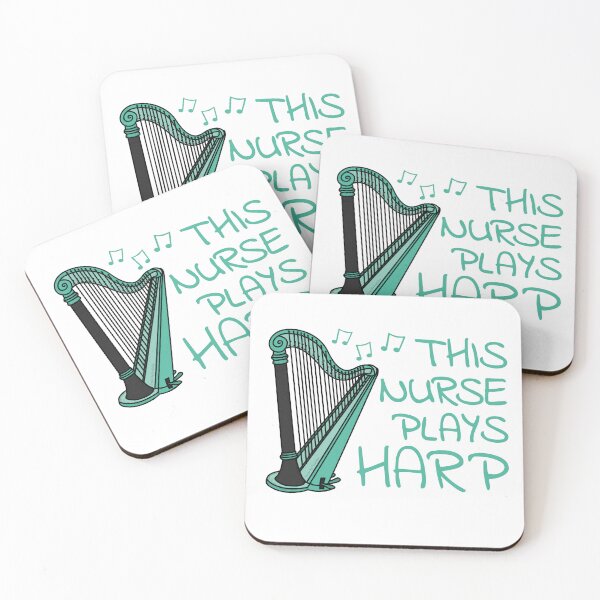 Item preview, This Nurse Plays Harp, Harpist String Musician designed and sold by doodlerob.