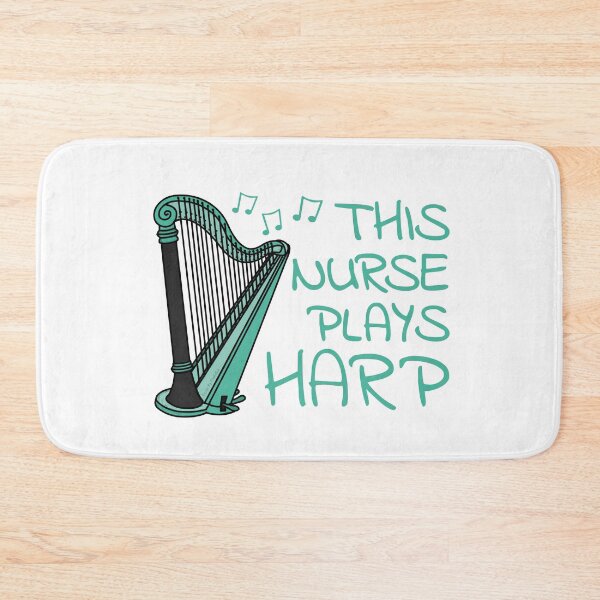 Item preview, This Nurse Plays Harp, Harpist String Musician designed and sold by doodlerob.