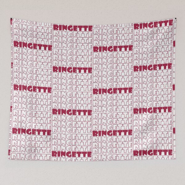 Item preview, Ringette mania in red for fans and players designed and sold by EmeraldeaArt.