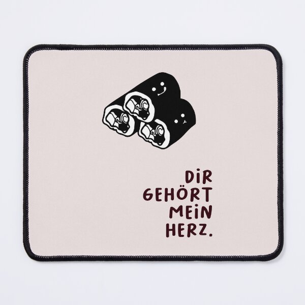 Item preview, Du besitzt mein Herz | Cute Character Illustrations | Simple & Sweet Designs designed and sold by RM-Journey.