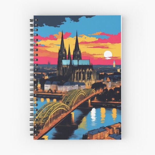 Item preview, Cologne Cathedral, Cologne, Germany, design in pop art style designed and sold by CreativeSparkzz.