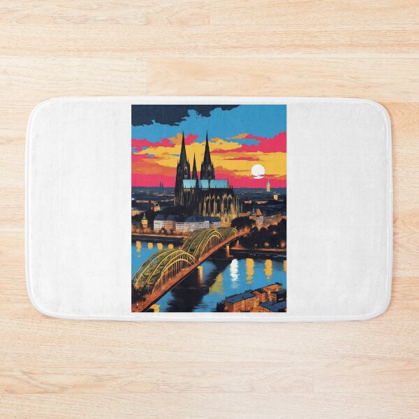 Item preview, Cologne Cathedral, Cologne, Germany, design in pop art style designed and sold by CreativeSparkzz.
