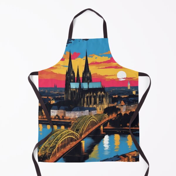 Item preview, Cologne Cathedral, Cologne, Germany, design in pop art style designed and sold by CreativeSparkzz.