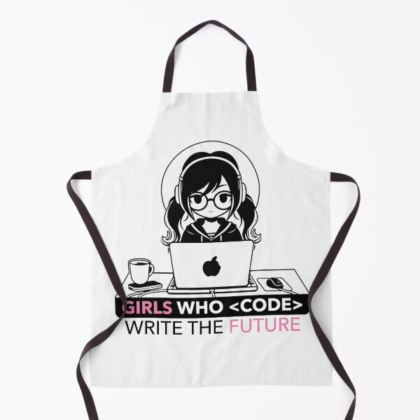 Item preview, Girls Who Code Write the Future, Coding Humor designed and sold by NawalMagdy.