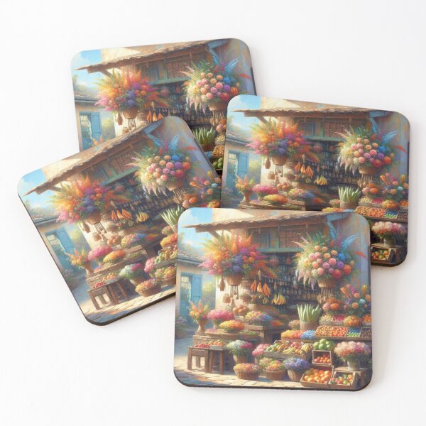 Item preview, Jamaican flower mart designed and sold by seahorse crossing.