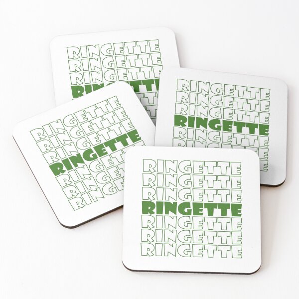 Item preview, Ringette mania in green for fans and players designed and sold by EmeraldeaArt.