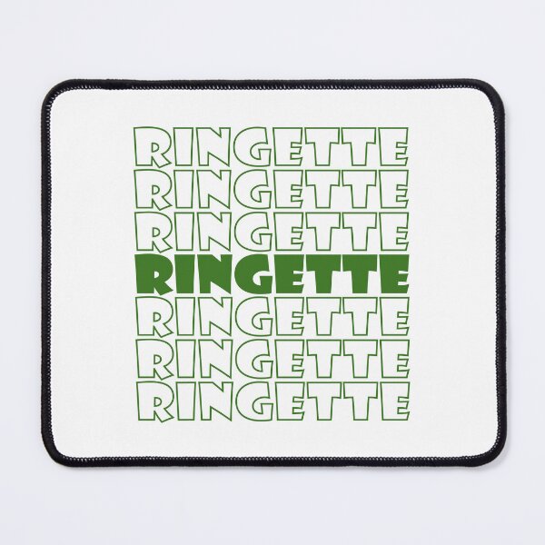Item preview, Ringette mania in green for fans and players designed and sold by EmeraldeaArt.