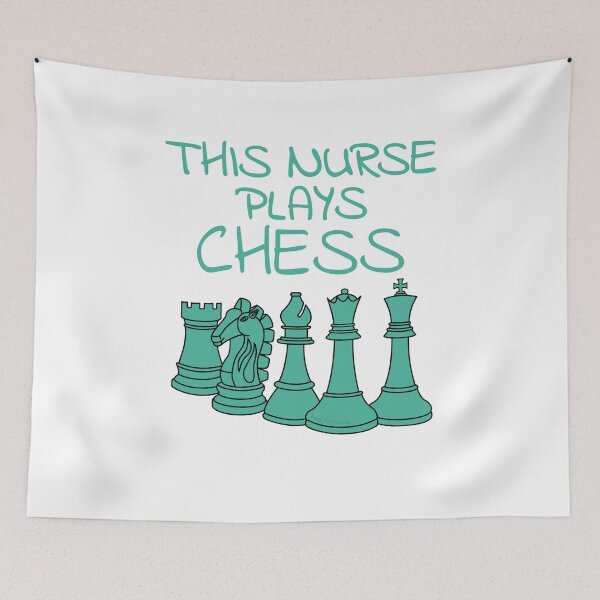 Item preview, This Nurse Plays Chess designed and sold by doodlerob.