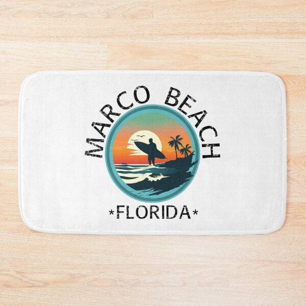 Item preview, Marco Beach - Florida (with Black Lettering) designed and sold by VelvetRoom.
