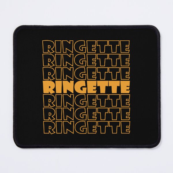 Item preview, Ringette mania in orange for fans and players designed and sold by EmeraldeaArt.