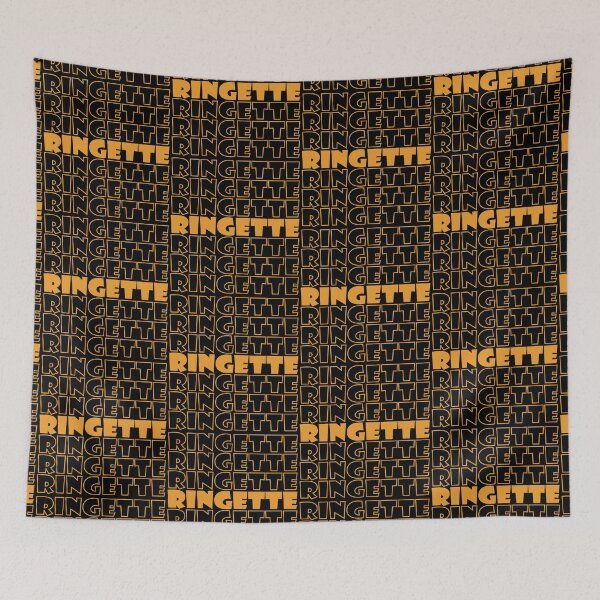 Item preview, Ringette mania in orange for fans and players designed and sold by EmeraldeaArt.