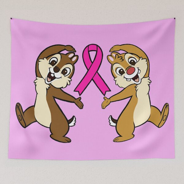 Artikelvorschau, Streifenhörnchen mit Bewusstseinsschleife (Pink) entworfen und verkauft von CaitlynConnor.