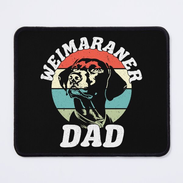 Item preview, Weimaraner Dad Dog Funny Father's Day retro vintage designed and sold by RayanPod.