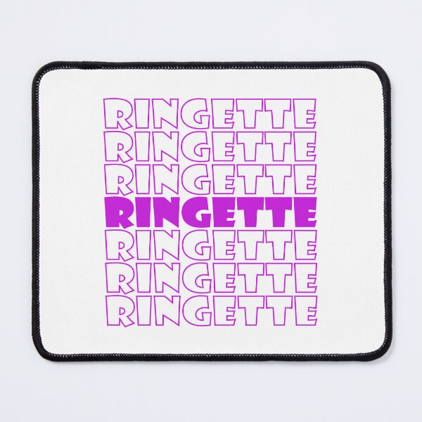 Item preview, Ringette mania in pink for fans and players designed and sold by EmeraldeaArt.