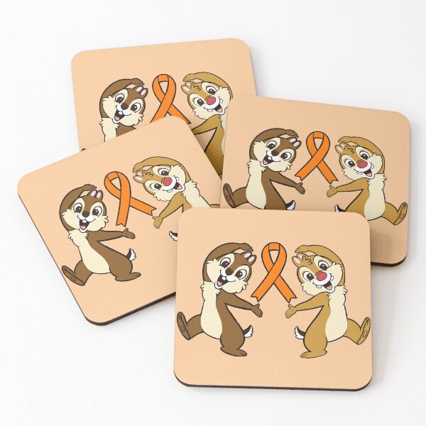 Item preview, Chipmunks with Awareness Ribbon (Orange) designed and sold by CaitlynConnor.