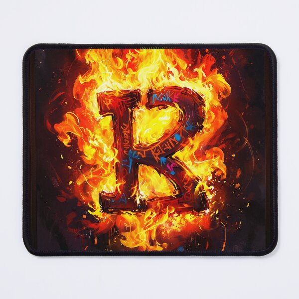 Item preview, Broken Graffiti Fiery Typography Abstract AI Concept Art by Xzendor7 designed and sold by Xzendor7 Digital Art Creations.