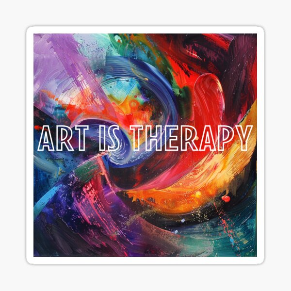 Item preview, ART IS THERAPY designed and sold by QueerPenguin.