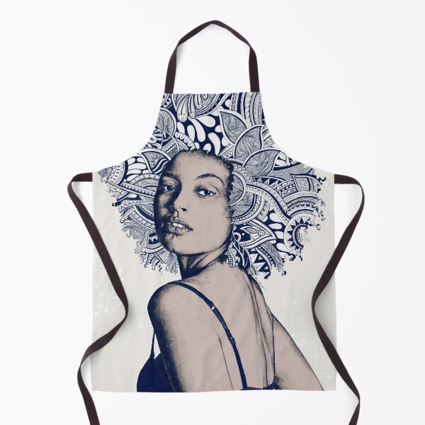 Item preview, Viewphoria pop art | zentangle afro girl realistic portrait designed and sold by Marco Paludet.