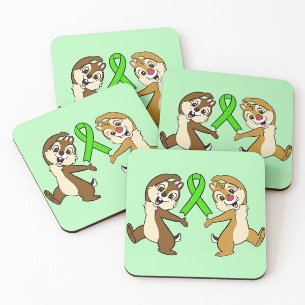 Item preview, Chipmunks with Awareness Ribbon (Green) designed and sold by CaitlynConnor.