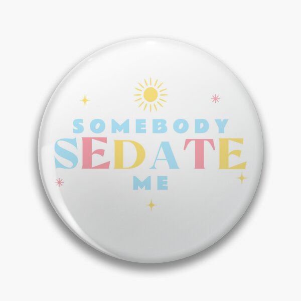 Item preview, Somebody Sedate Me designed and sold by ZenStitchMotifs.