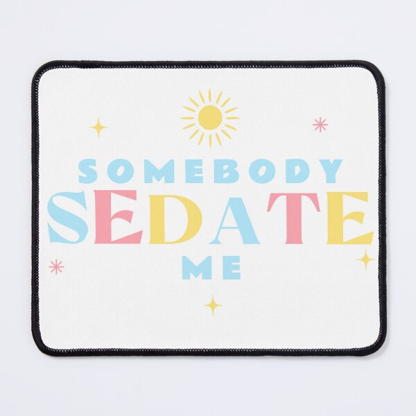 Item preview, Somebody Sedate Me designed and sold by ZenStitchMotifs.