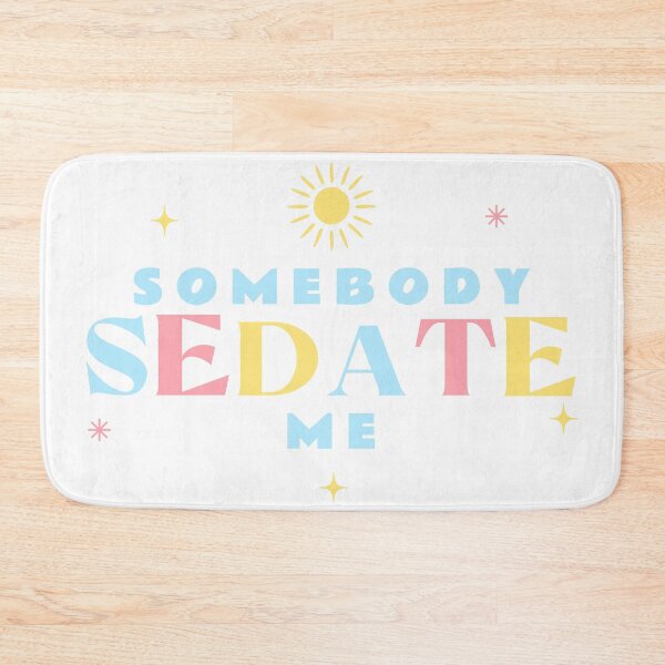 Item preview, Somebody Sedate Me designed and sold by ZenStitchMotifs.