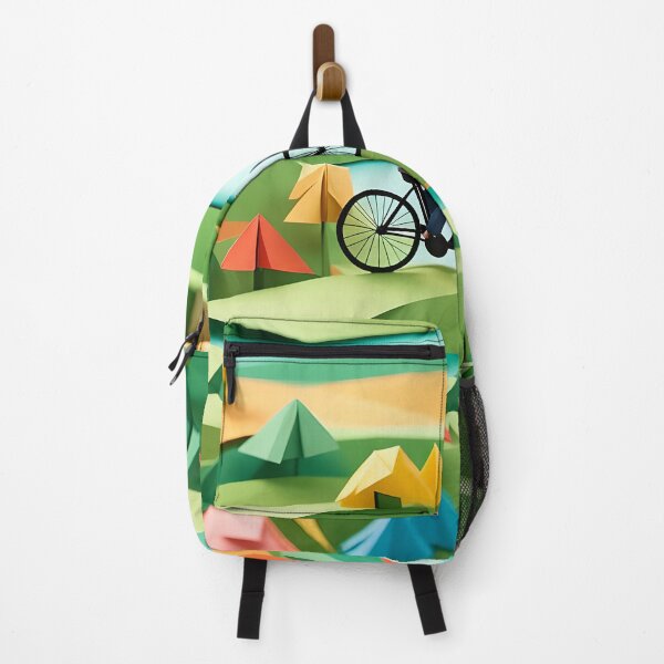Item preview, Origami Art - Tranquil Trails: Cycling Adventures in the Countryside designed and sold by ArtfulFolds.