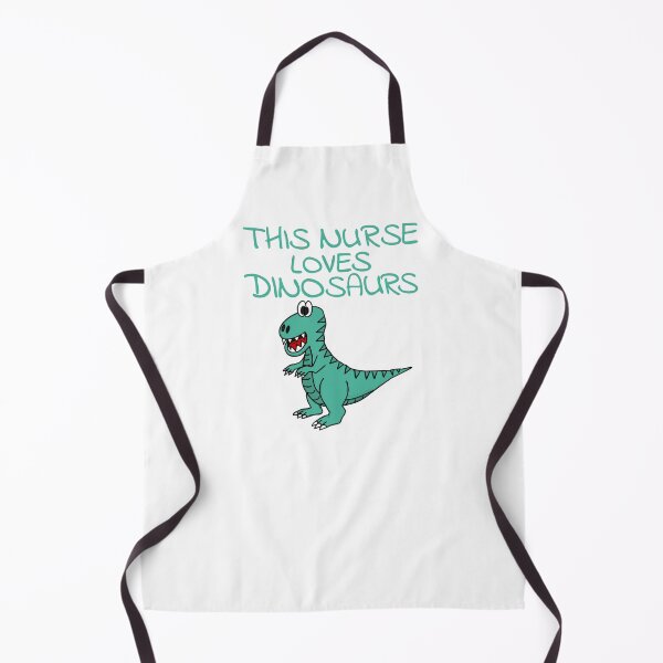 Item preview, This Nurse Loves Dinosaurs, T-Rex Dinosaur designed and sold by doodlerob.