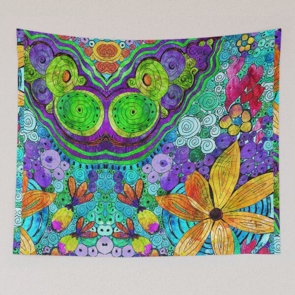 Item preview, Healing Looks Like This Colorful Flower Floral Art designed and sold by Sharon Cummings Art.