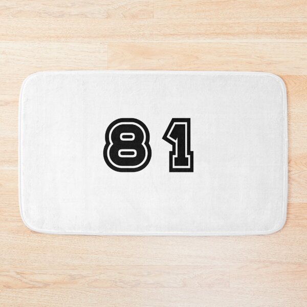 Item preview, 81, eighty-one, black, sport designed and sold by Numbers-Art.