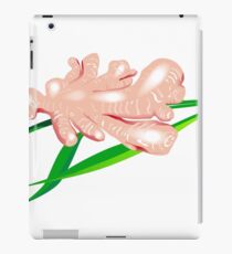 Ginger with Leaf Retro iPad Case/Skin