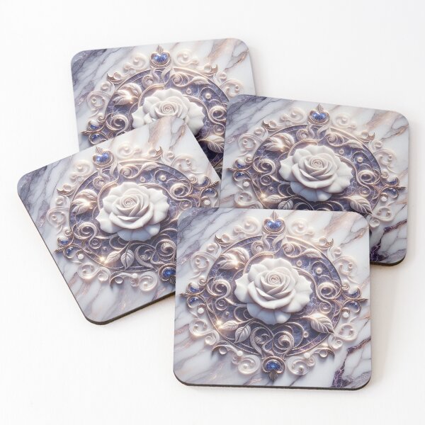 Aperçu de l'œuvre Impression bas-relief en marbre rose créée et vendue par lloreleya.