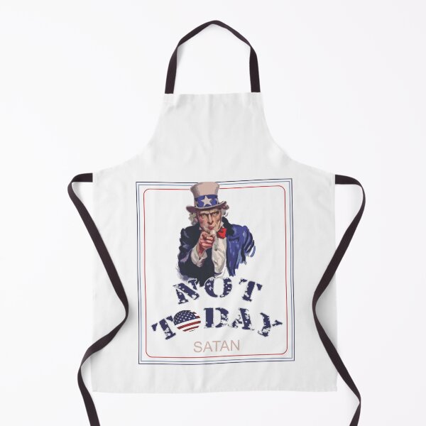 Artikelvorschau, Nicht heute Satan Uncle Sam USA Kunst entworfen und verkauft von TerScott.