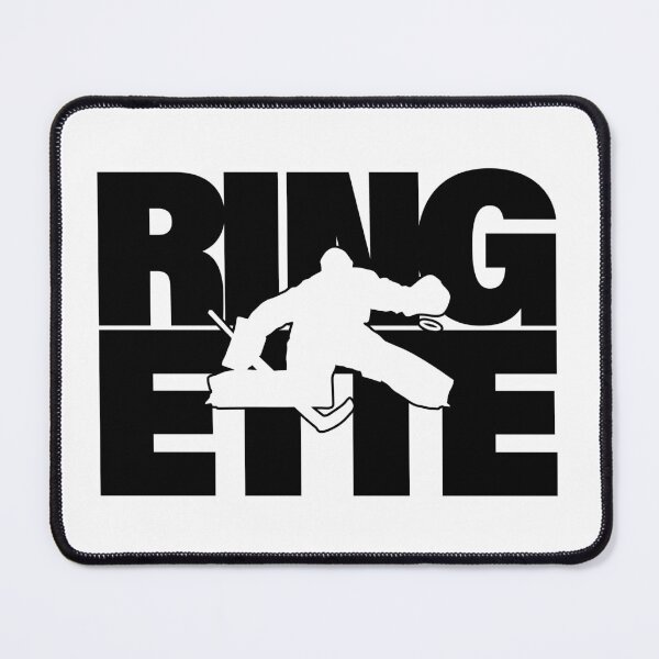Item preview, Ringette goalie silhuette designed and sold by EmeraldeaArt.