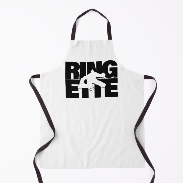 Item preview, Ringette goalie silhuette designed and sold by EmeraldeaArt.