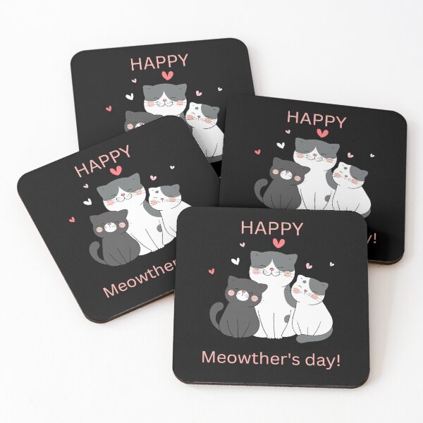 Item preview, Happy Meowther's day I Cute cat's designed and sold by MyIdeas82.