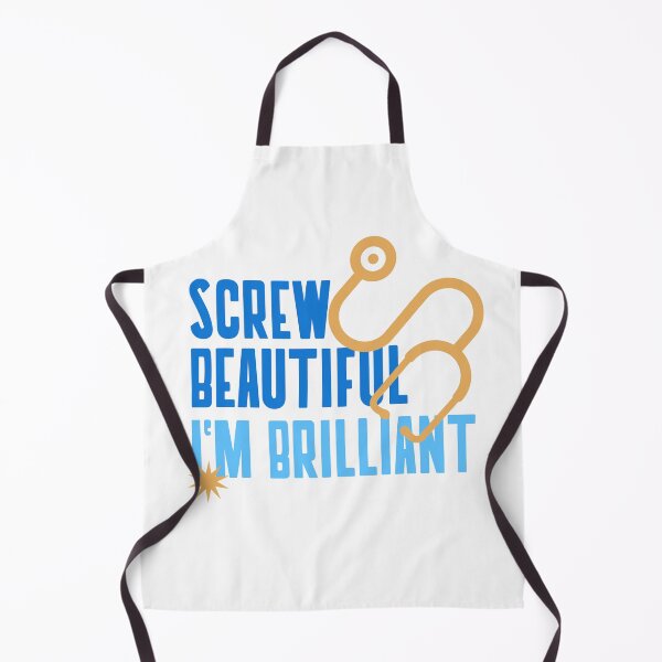 Item preview, Screw Beautiful, I'm Brilliant designed and sold by ZenStitchMotifs.