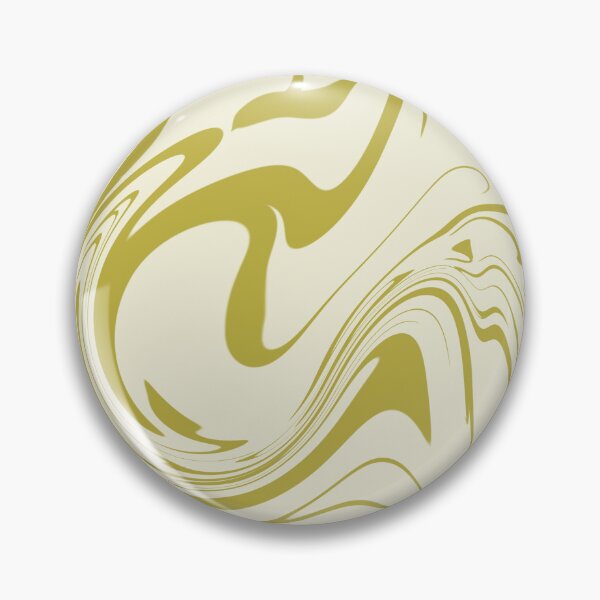 Item preview, Yellow Gold Abstract Swirls designed and sold by itsgoodjunk.