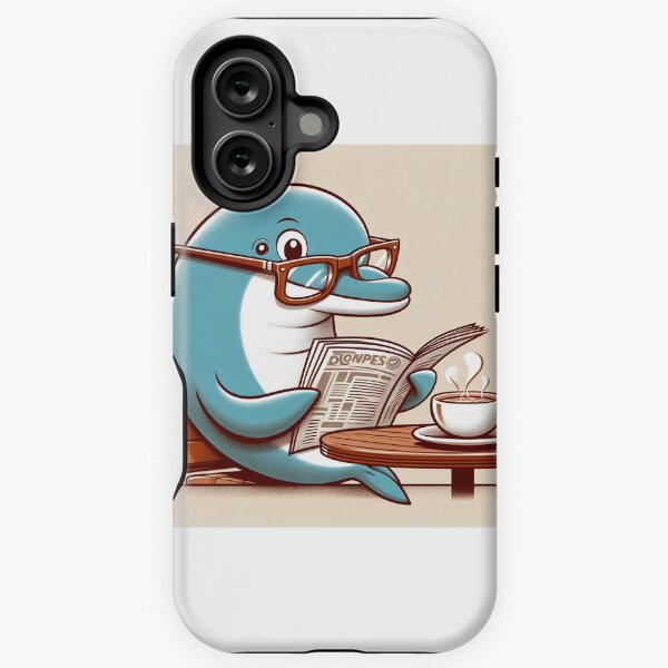 Item preview, The dolphin that drinks coffee designed and sold by Paranoia 2.