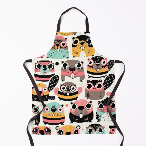 Item preview, bóbr kurwa Seamless Pattern designed and sold by Designowner.