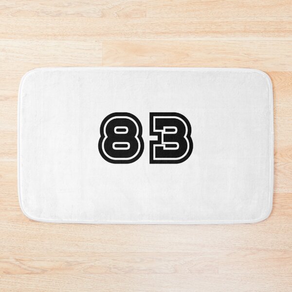 Item preview, 83, eighty-three, black, sport designed and sold by Numbers-Art.