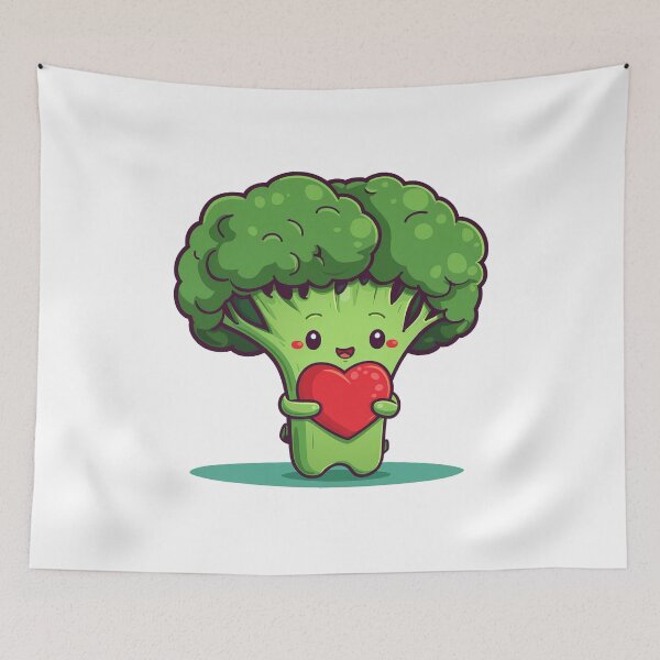 Item preview, Lovely Broccoli designed and sold by flamini.