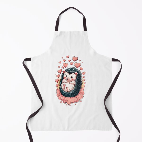 Item preview, Cute porcupine on a cloud of hearts designed and sold by BlissfulBlossom.
