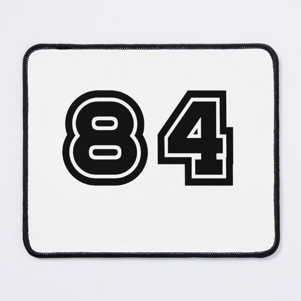Item preview, 84, eighty-four, black, sport designed and sold by Numbers-Art.