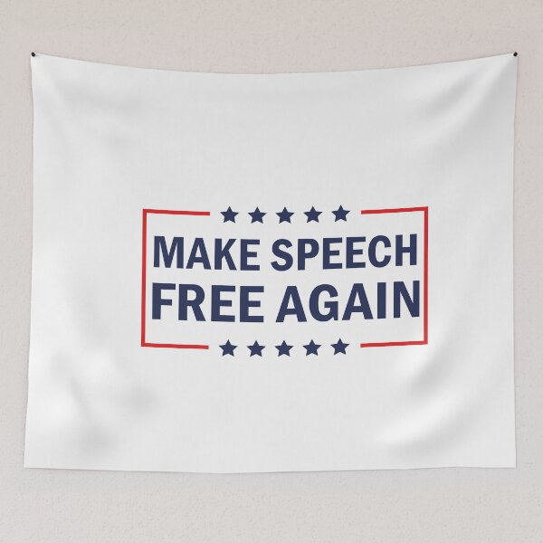 Item preview, Make Speech Free Again designed and sold by anaotradnova.