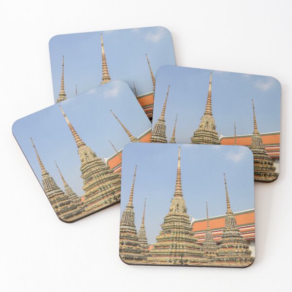 Item preview, Colorful Spires and Stupas in Thailand designed and sold by SafariByMarisa.
