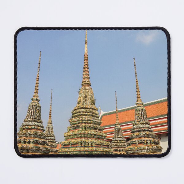 Item preview, Colorful Spires and Stupas in Thailand designed and sold by SafariByMarisa.