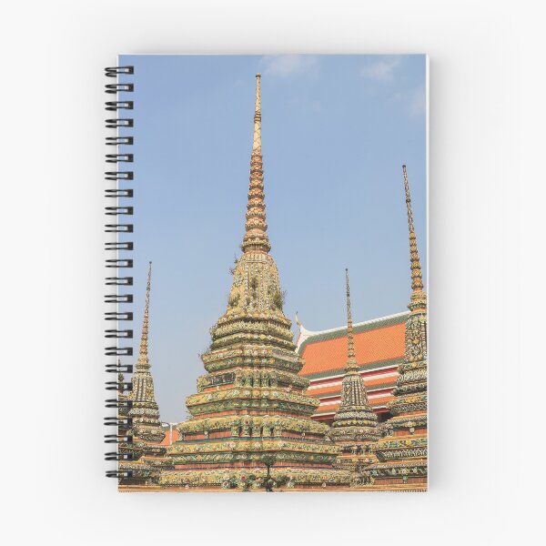 Item preview, Colorful Spires and Stupas in Thailand designed and sold by SafariByMarisa.