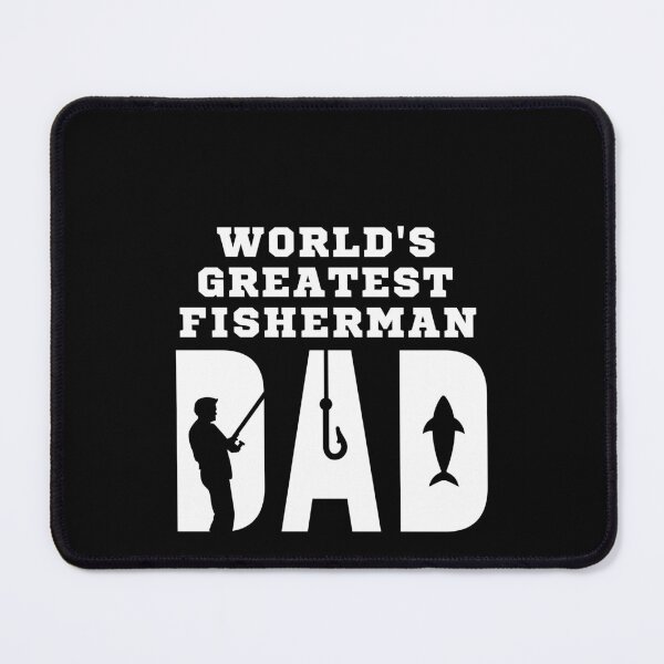 Item preview, "World's Greatest Fisherman Dad" Simple Design T-Shirt designed and sold by AI-volution.